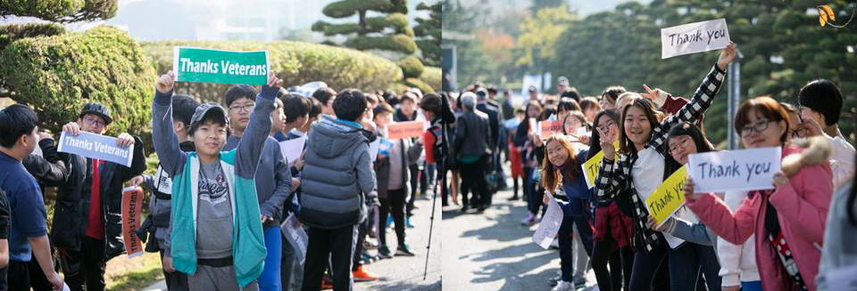 2 crmonie au cimetire de Busan